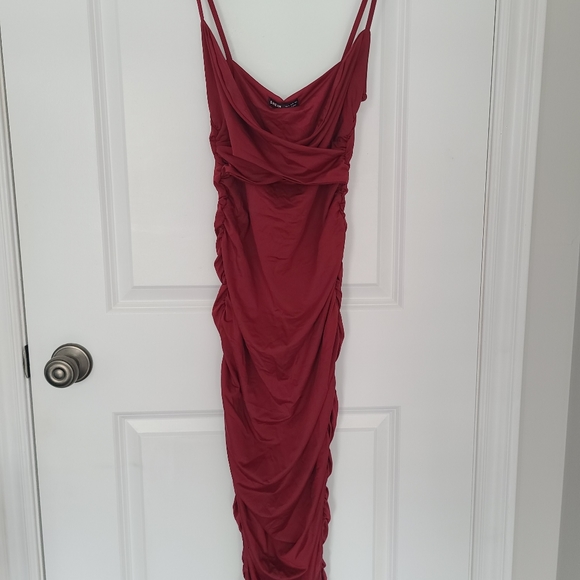 SHEIN Ruched Bodycon Cami Dress - Picture 2 of 3